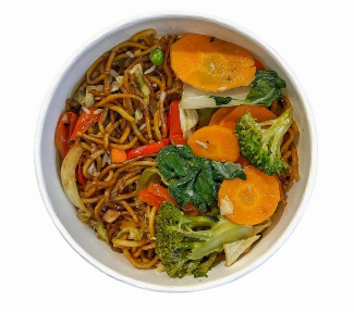 Stir Fry Noodles & Stir Fry Vegetables (V)